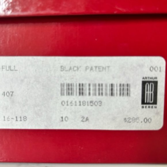 Salvatore Ferragamo Black Patent Nero Kid Boot - Picture 6 of 7